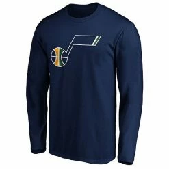 Men's Fanatics Branded Donovan Mitchell Navy Utah Jazz Team Playmaker Name & Number Long Sleeve T-Shirt -Metaverse shop unnamed file 25625