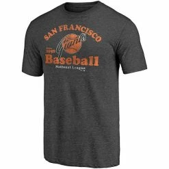 Men's Fanatics Branded Heathered Charcoal San Francisco Giants Cooperstown Collection True Classics Tri-Blend T-Shirt 4 Men's Fanatics Branded Heathered Charcoal San Francisco Giants Cooperstown Collection True Classics Tri-Blend T-Shirt -Metaverse shop unnamed file 25688