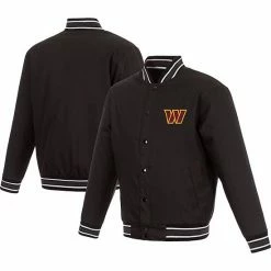 Men's Fanatics Branded Black Washington Commanders Full-Snap Jacket