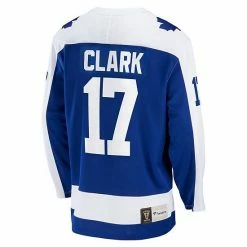 Men's Fanatics Branded Wendel Clark Blue Toronto Maple Leafs Breakaway Retired Player Jersey -Metaverse shop unnamed file 25749