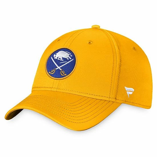 Men's Fanatics Branded Gold Buffalo Sabres Team Core Primary Logo Flex Hat Men's Fanatics Branded Gold Buffalo Sabres Team Core Primary Logo Flex Hat -Metaverse shop unnamed file 25819
