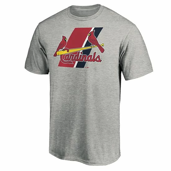 Men's Fanatics Branded Heathered Gray St. Louis Cardinals Prep Squad T-Shirt Men's Fanatics Branded Heathered Gray St. Louis Cardinals Prep Squad T-Shirt -Metaverse shop unnamed file 25891