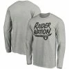 Men's Fanatics Branded Heathered Gray Las Vegas Raiders Hometown Long Sleeve T-Shirt -Metaverse shop unnamed file 25908