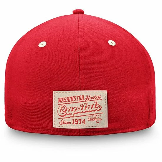 Men's Fanatics Branded Red/Natural Washington Capitals True Classics Structured Flex Hat Men's Fanatics Branded Red/Natural Washington Capitals True Classics Structured Flex Hat -Metaverse shop unnamed file 25954