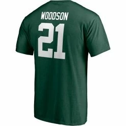 Men's Fanatics Branded Charles Woodson Green Green Bay Packers NFL Hall Of Fame Class Of 2021 Name & Number T-Shirt 5 Men's Fanatics Branded Charles Woodson Green Green Bay Packers NFL Hall Of Fame Class Of 2021 Name & Number T-Shirt -Metaverse shop unnamed file 26001