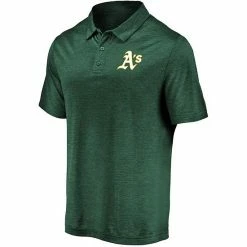 Men's Fanatics Branded Green Oakland Athletics Iconic Striated Primary Logo Polo -Metaverse shop unnamed file 26025