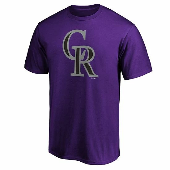 Men's Fanatics Branded Purple Colorado Rockies Official Logo T-Shirt Men's Fanatics Branded Purple Colorado Rockies Official Logo T-Shirt -Metaverse shop unnamed file 26036