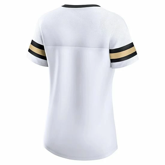 Women's Fanatics Branded White New Orleans Saints Sunday Best Lace-Up T-Shirt Women's Fanatics Branded White New Orleans Saints Sunday Best Lace-Up T-Shirt -Metaverse shop unnamed file 26070