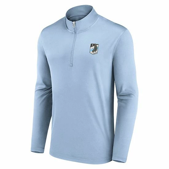 Men's Fanatics Branded Light Blue Minnesota United FC Underdog Mindset Quarter-Zip Jacket Men's Fanatics Branded Light Blue Minnesota United FC Underdog Mindset Quarter-Zip Jacket -Metaverse shop unnamed file 26166