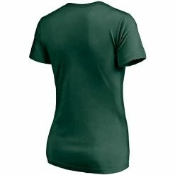 Women's Fanatics Branded Green Minnesota Wild Mascot In Bounds V-Neck T-Shirt -Metaverse shop unnamed file 26175