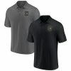 Men's Fanatics Branded Black/Gray LAFC Team Primary Logo Two-Pack Polo Set -Metaverse shop unnamed file 26176