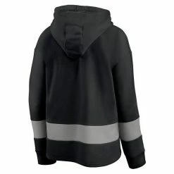 Women's Fanatics Branded Black/Gray Los Angeles Kings Colors Of Pride Colorblock Pullover Hoodie -Metaverse shop unnamed file 26209