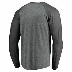 Men's Fanatics Branded Heathered Gray/Heathered Charcoal Las Vegas Raiders Vintage On The Ropes Raglan Tri-Blend Long Sleeve T-Shirt 5 Men's Fanatics Branded Heathered Gray/Heathered Charcoal Las Vegas Raiders Vintage On The Ropes Raglan Tri-Blend Long Sleeve T-Shirt -Metaverse shop unnamed file 26251