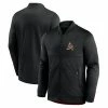 Men's Fanatics Branded Black Arizona Coyotes Locker Room Full-Zip Jacket