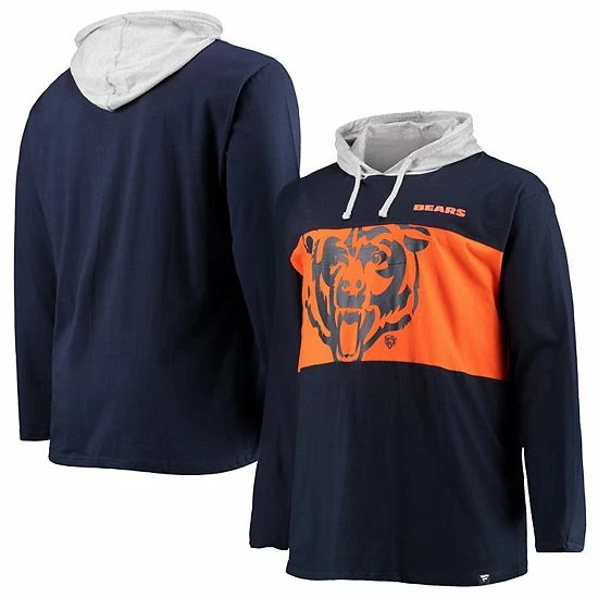 Men's Fanatics Branded Navy Chicago Bears Big & Tall Logo Hoodie Long Sleeve T-Shirt Men's Fanatics Branded Navy Chicago Bears Big & Tall Logo Hoodie Long Sleeve T-Shirt -Metaverse shop unnamed file 26288