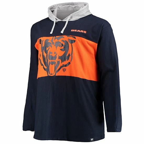Men's Fanatics Branded Navy Chicago Bears Big & Tall Logo Hoodie Long Sleeve T-Shirt Men's Fanatics Branded Navy Chicago Bears Big & Tall Logo Hoodie Long Sleeve T-Shirt -Metaverse shop unnamed file 26289
