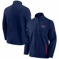 Men's Fanatics Branded Navy Washington Capitals Authentic Pro Rink Coaches Full-Zip Jacket -Metaverse shop unnamed file 26322
