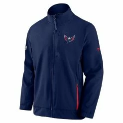 Men's Fanatics Branded Navy Washington Capitals Authentic Pro Rink Coaches Full-Zip Jacket -Metaverse shop unnamed file 26323