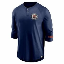 Men's Fanatics Branded Navy Detroit Tigers Sport Resort Weathered Henley Washed Raglan 3/4-Sleeve T-Shirt 4 Men's Fanatics Branded Navy Detroit Tigers Sport Resort Weathered Henley Washed Raglan 3/4-Sleeve T-Shirt -Metaverse shop unnamed file 26410