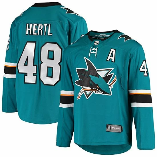 Men's Fanatics Branded Tomas Hertl Teal San Jose Sharks Team Home Breakaway Jersey Men's Fanatics Branded Tomas Hertl Teal San Jose Sharks Team Home Breakaway Jersey -Metaverse shop unnamed file 26434