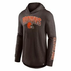 Men's Fanatics Branded Brown Cleveland Browns Front Runner Pullover Hoodie 4 Men's Fanatics Branded Brown Cleveland Browns Front Runner Pullover Hoodie -Metaverse shop unnamed file 2645