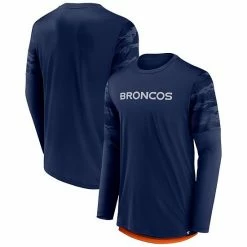 Men's Fanatics Branded Navy/Orange Denver Broncos Square Off Long Sleeve T-Shirt 3 Men's Fanatics Branded Navy/Orange Denver Broncos Square Off Long Sleeve T-Shirt -Metaverse shop unnamed file 26499