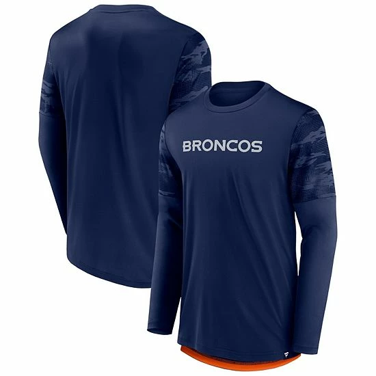 Men's Fanatics Branded Navy/Orange Denver Broncos Square Off Long Sleeve T-Shirt Men's Fanatics Branded Navy/Orange Denver Broncos Square Off Long Sleeve T-Shirt -Metaverse shop unnamed file 26499