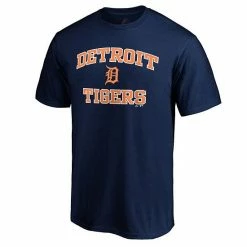 Men's Fanatics Branded Charcoal Detroit Tigers Heart & Soul T-Shirt -Metaverse shop unnamed file 26557