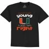 Toddler Fanatics Branded Black Miami Hurricanes Start Em Young T-Shirt