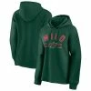 Women's Fanatics Branded Green Minnesota Wild Perfect Play Raglan Pullover Hoodie -Metaverse shop unnamed file 26603