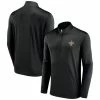 Men's Fanatics Branded Black New Orleans Saints Underdog Quarter-Zip Jacket -Metaverse shop unnamed file 26732