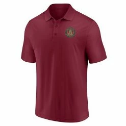 Men's Fanatics Branded Red/Black Atlanta United FC Primary Logo Two-Pack Polo Set -Metaverse shop unnamed file 26742