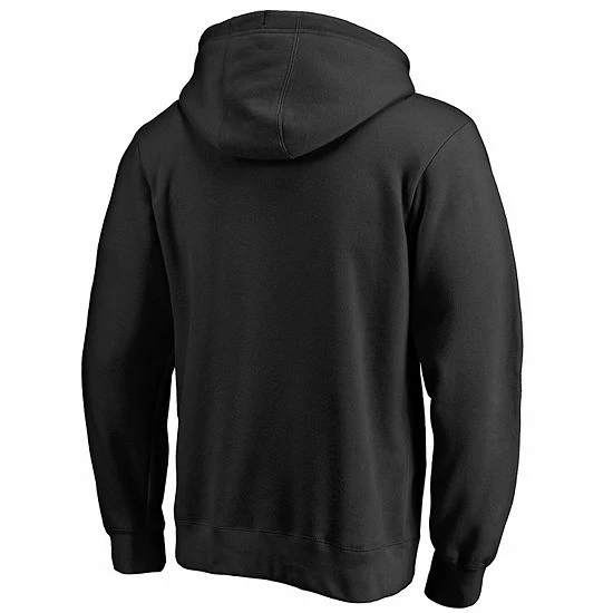 Men's Fanatics Branded Black Wisconsin Badgers Team Midnight Mascot Fitted Pullover Hoodie 6 Men's Fanatics Branded Black Wisconsin Badgers Team Midnight Mascot Fitted Pullover Hoodie - Image 4