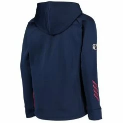 Youth Fanatics Branded Navy Washington Capitals Authentic Pro Raglan Pullover Hoodie -Metaverse shop unnamed file 26785
