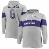 Men's Fanatics Branded Lamar Jackson Heathered Gray Baltimore Ravens Big & Tall Player Name & Number Pullover Hoodie 2 Men's Fanatics Branded Lamar Jackson Heathered Gray Baltimore Ravens Big & Tall Player Name & Number Pullover Hoodie -Metaverse shop unnamed file 26793