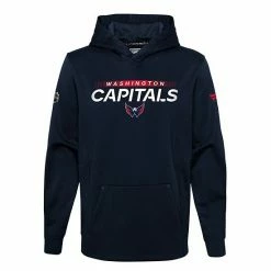 Youth Fanatics Branded Navy Washington Capitals Authentic Pro Pullover Hoodie -Metaverse shop unnamed file 2681