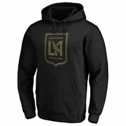 Men's Fanatics Branded Carlos Vela Black LAFC Playmaker Name And Number Pullover Hoodie -Metaverse shop unnamed file 26874