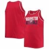 Men's Fanatics Branded Red/Gray Washington Nationals Big & Tall Muscle Tank Top -Metaverse shop unnamed file 26876