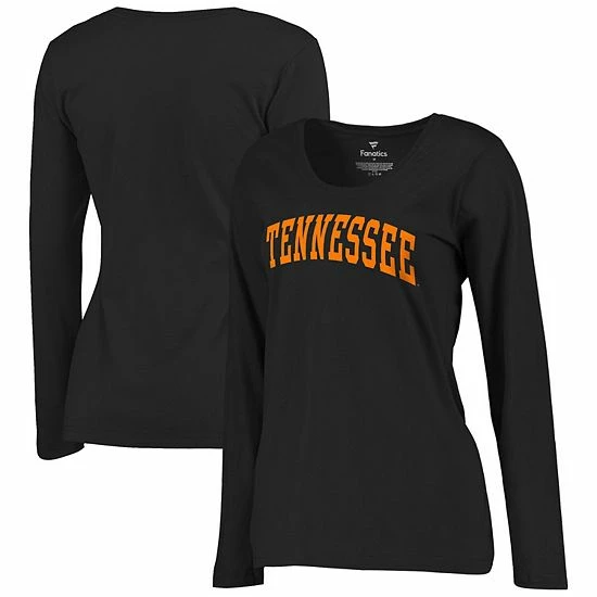 Women's Fanatics Branded Black Tennessee Volunteers Arch Long Sleeve T-Shirt Women's Fanatics Branded Black Tennessee Volunteers Arch Long Sleeve T-Shirt -Metaverse shop unnamed file 26939