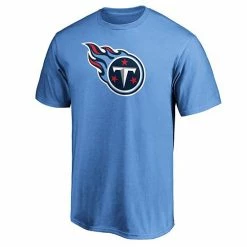 Men's Fanatics Branded Light Blue Tennessee Titans Primary Logo T-Shirt -Metaverse shop unnamed file 26954