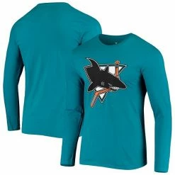 Men's Fanatics Branded Teal San Jose Sharks Classic Logo Long Sleeve T-Shirt 3 Men's Fanatics Branded Teal San Jose Sharks Classic Logo Long Sleeve T-Shirt -Metaverse shop unnamed file 26964
