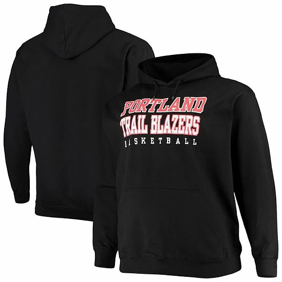 Men's Fanatics Branded Black Portland Trail Blazers Big & Tall Team Pullover Hoodie Men's Fanatics Branded Black Portland Trail Blazers Big & Tall Team Pullover Hoodie -Metaverse shop unnamed file 26966