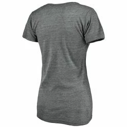 Women's Fanatics Branded Heathered Gray Cleveland Browns Hometown Tri-Blend V-Neck T-Shirt -Metaverse shop unnamed file 26989