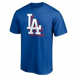 Men's Fanatics Branded Royal Los Angeles Dodgers Red White And Team Logo T-Shirt 4 Men's Fanatics Branded Royal Los Angeles Dodgers Red White And Team Logo T-Shirt -Metaverse shop unnamed file 27020