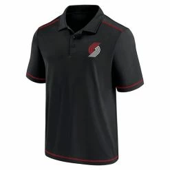 Men's Fanatics Branded Black Portland Trail Blazers Primary Logo Polo 4 Men's Fanatics Branded Black Portland Trail Blazers Primary Logo Polo -Metaverse shop unnamed file 2705