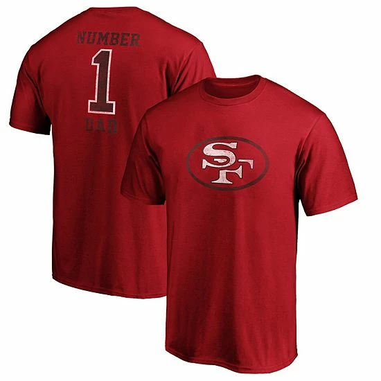 Men's Fanatics Branded Scarlet San Francisco 49ers Big & Tall Greatest Dad Retro T-Shirt Men's Fanatics Branded Scarlet San Francisco 49ers Big & Tall Greatest Dad Retro T-Shirt -Metaverse shop unnamed file 27055