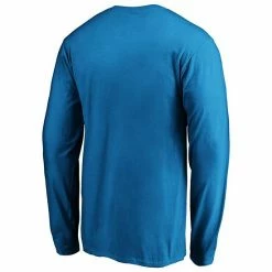 Men's Fanatics Branded Blue Miami Marlins Official Logo Long Sleeve T-Shirt -Metaverse shop unnamed file 27073