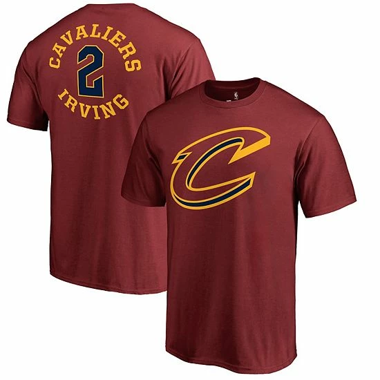 Men's Fanatics Branded Kyrie Irving Wine Cleveland Cavaliers Round About Name & Number T-Shirt Men's Fanatics Branded Kyrie Irving Wine Cleveland Cavaliers Round About Name & Number T-Shirt -Metaverse shop unnamed file 27145
