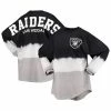 Women's Fanatics Branded Black/White Las Vegas Raiders Ombre Long Sleeve T-Shirt 2 Women's Fanatics Branded Black/White Las Vegas Raiders Ombre Long Sleeve T-Shirt -Metaverse shop unnamed file 27197