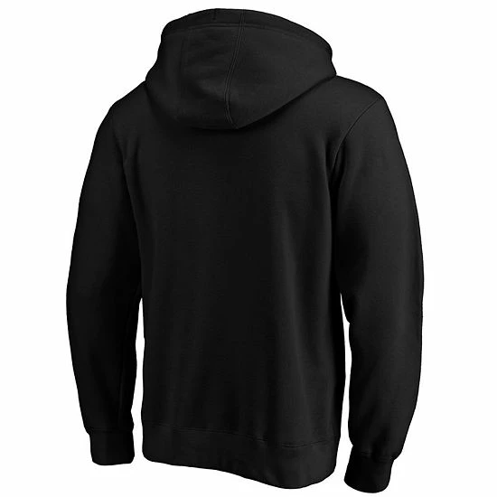 Men's Fanatics Branded Black Kansas City Chiefs Team Logo Pullover Hoodie 6 Men's Fanatics Branded Black Kansas City Chiefs Team Logo Pullover Hoodie - Image 4